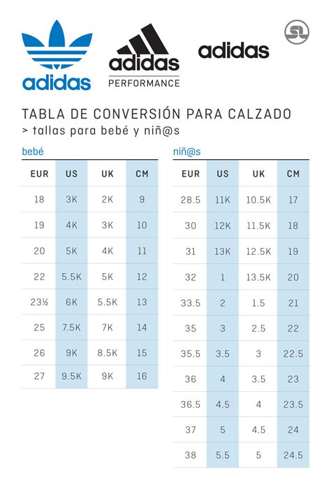 guia tallas adidas niño|medidas de zapatillas adidas.